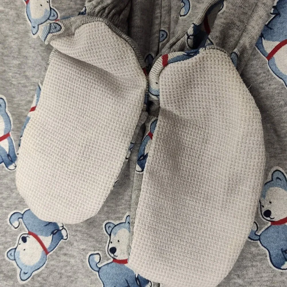Carters Puppy 100% Cotton Super Comfy Footie Pajamas Kids 24 Months NWT